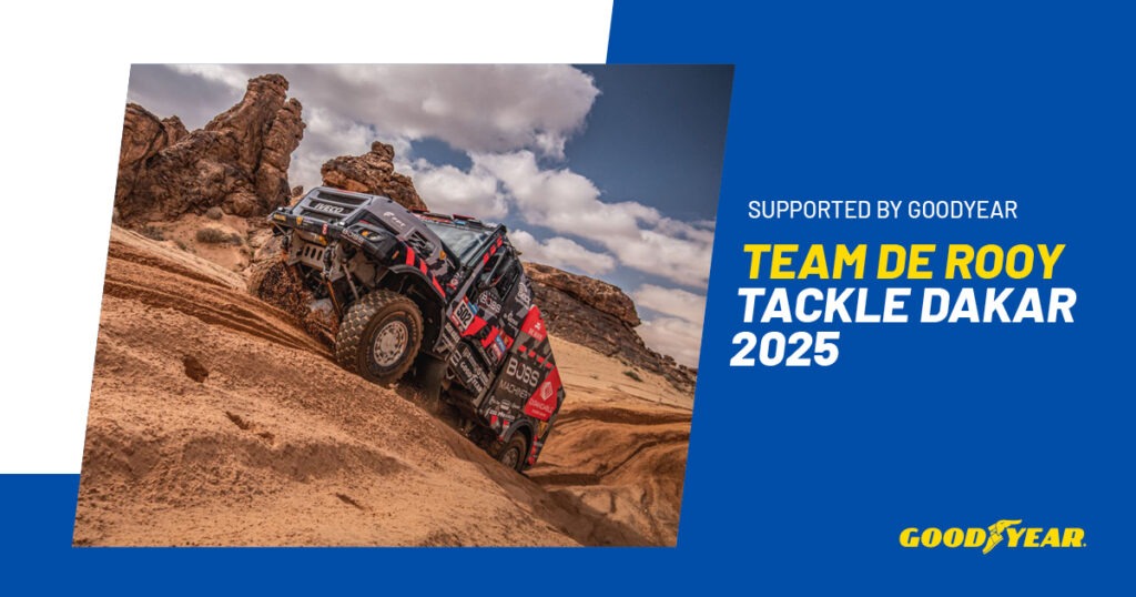 Vysoko výkonné Goodyear OFFROAD pneumatiky na Rallye Dakar 2025